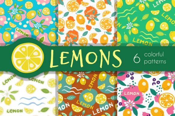Lemon Patterns: Fresh, Versatile Design Assets for Modern Creators