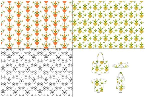 Patterns Design Unique: Wild Flower Repeat Patterns