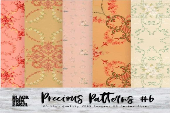 Precious Patterns 6: Real Paper Texture, Ready When You Are