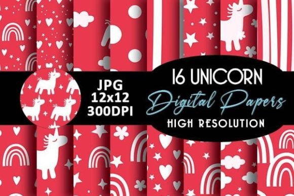 Red Unicorn Digital Paper Patterns: A Practical Guide for Creative Professionals and Hobbyists